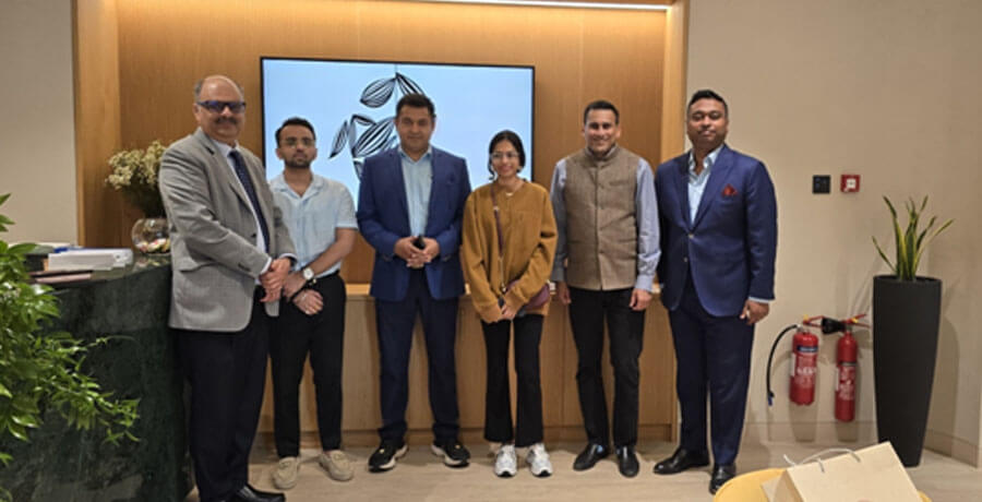 Portrait of Dr. Sanjay Mukherjee associated with UAE India Business Council